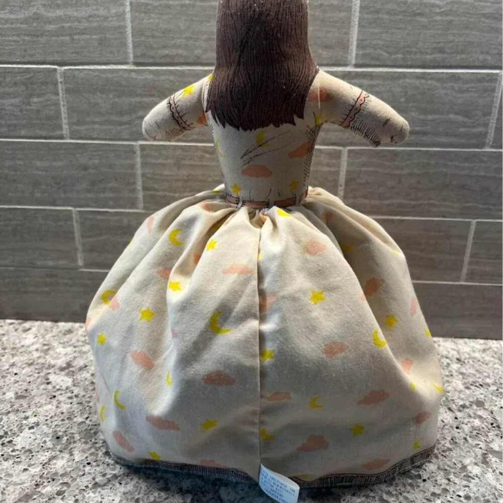 Sweet Vintage 1985‎ Avon Topsy Turvy Daytime/Nighttime Doll Collectible 80's